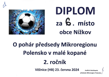 Dimplon - O pohár předsedy Mikroregionu Polensko v malé kopané