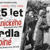 Plakát 225 let ochotnického divadla v Polné