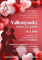 Valentýnský obecní ples 1